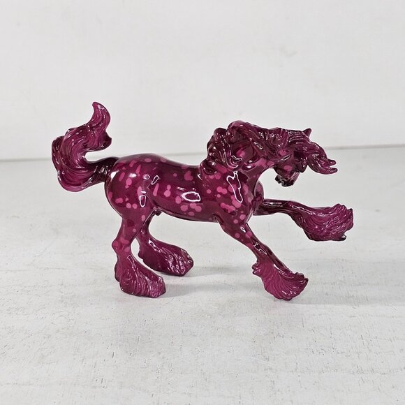 Breyer Stablemate Series 7 TSC Chase Gypsy Vanner 2025 Pink Dapples - Picture 6 of 9